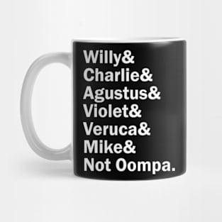 Funny Names x Willy Wonka and the Chocolate Factory Mug